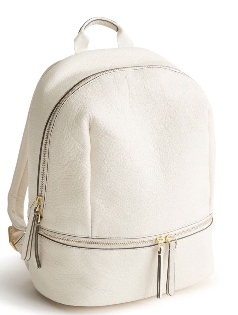 Vera Bradley leather Chancery Backpack - Cottage Cream